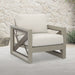 Dalilah - Patio Arm Chair - Gray - JaxCo Furniture