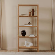Nolan - Bookcase - Natural - JaxCo Furniture