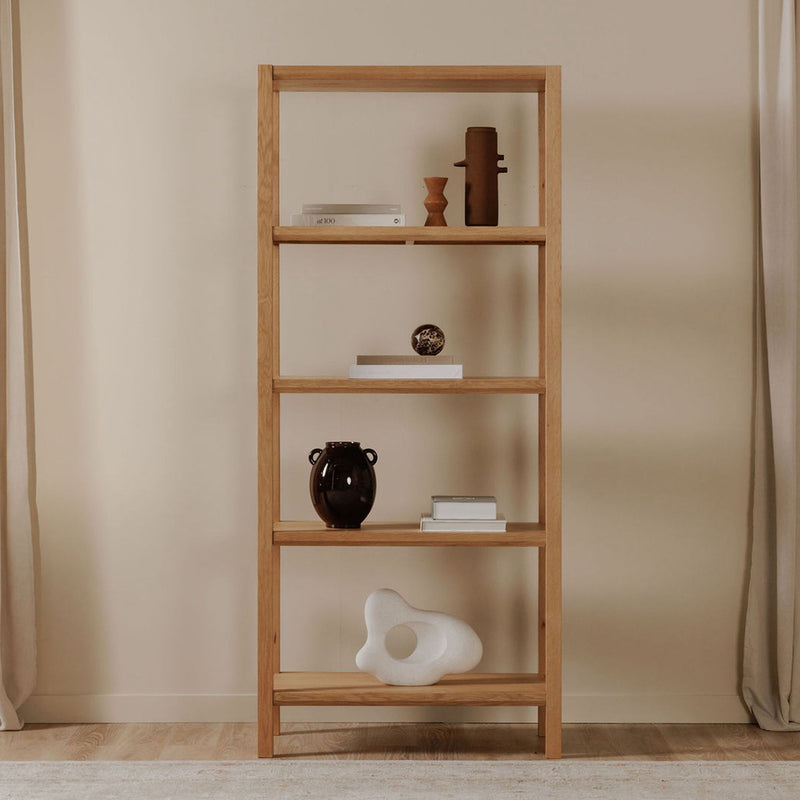 Nolan - Bookcase - Natural - JaxCo Furniture
