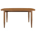 Dortch - Oval Solid Wood Dining Table - Walnut - JaxCo Furniture