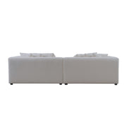 Davie - Sofa - Warm White - JaxCo Furniture