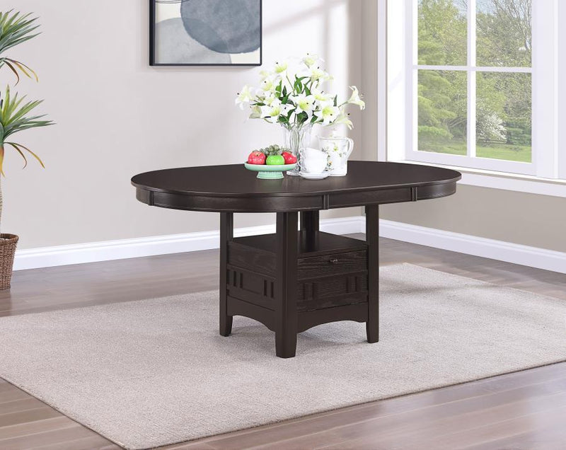 Lavon - Oval Extension Leaf Dining Table - JaxCo Furniture