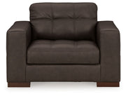 Luigi - Thunder - Chair And A Half - JaxCo Furniture