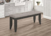 Dalila - Tufted Upholstered Dining Bench - JaxCo Furniture