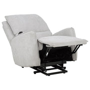 Sylmar - Chenille Upholstered Power Recliner - JaxCo Furniture