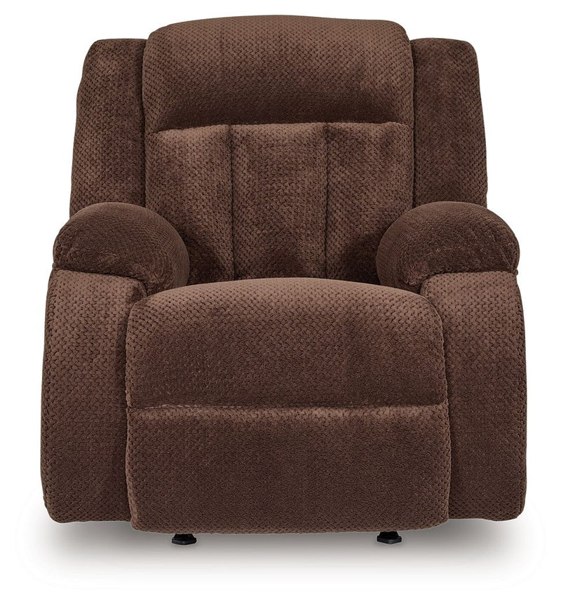 Free Wake - Chocolate - Power Rocker Recliner - JaxCo Furniture
