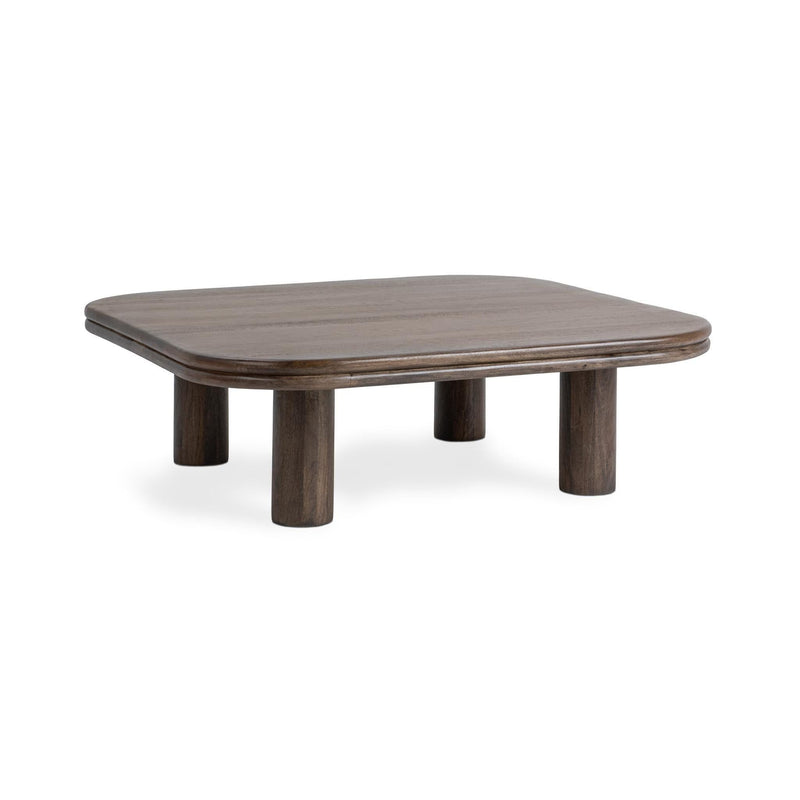 Miranda - Square Coffee Table - Cocoa Brown