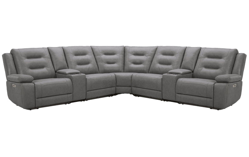Caldwell - Modular Power Reclining Sectional - JaxCo Furniture