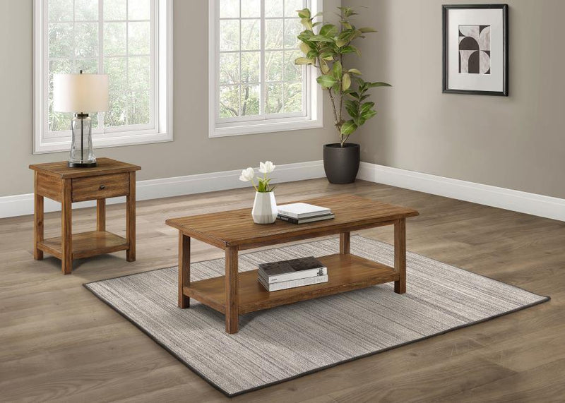 Payne - Coffee And 1-Drawer End Table Set - JaxCo Furniture
