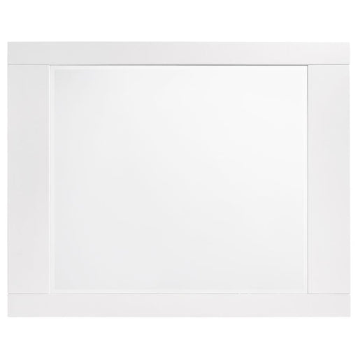 Felicity - Dresser Mirror - White High Gloss - JaxCo Furniture