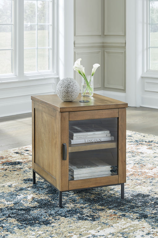 Torlanta - Brown - Chair Side End Table - JaxCo Furniture