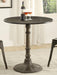 Oswego - Round 30-Inch Bistro Dining Table - Bronze - JaxCo Furniture