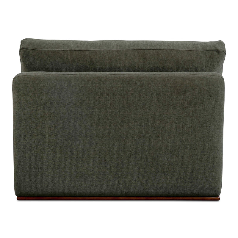 Rue - Slipper Chair - Deep Green - JaxCo Furniture