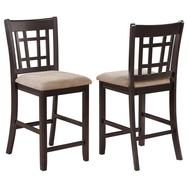 Lavon - Upholstered Counter Height Stools (Set of 2) - JaxCo Furniture