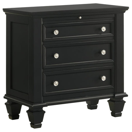 Sandy Beach - 3-drawer Nightstand - JaxCo Furniture