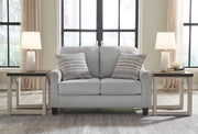 Adlai - Shadow - Loveseat - JaxCo Furniture