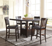 Haddigan - Dining Table With Bar Stools - JaxCo Furniture
