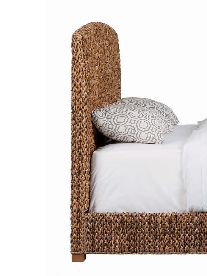 Laughton - Woven Banana Leaf Headboard - JaxCo Furniture