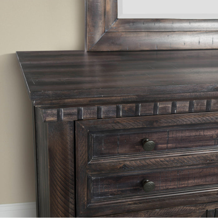 Morrison - Dresser - Smokey Walnut - JaxCo Furniture