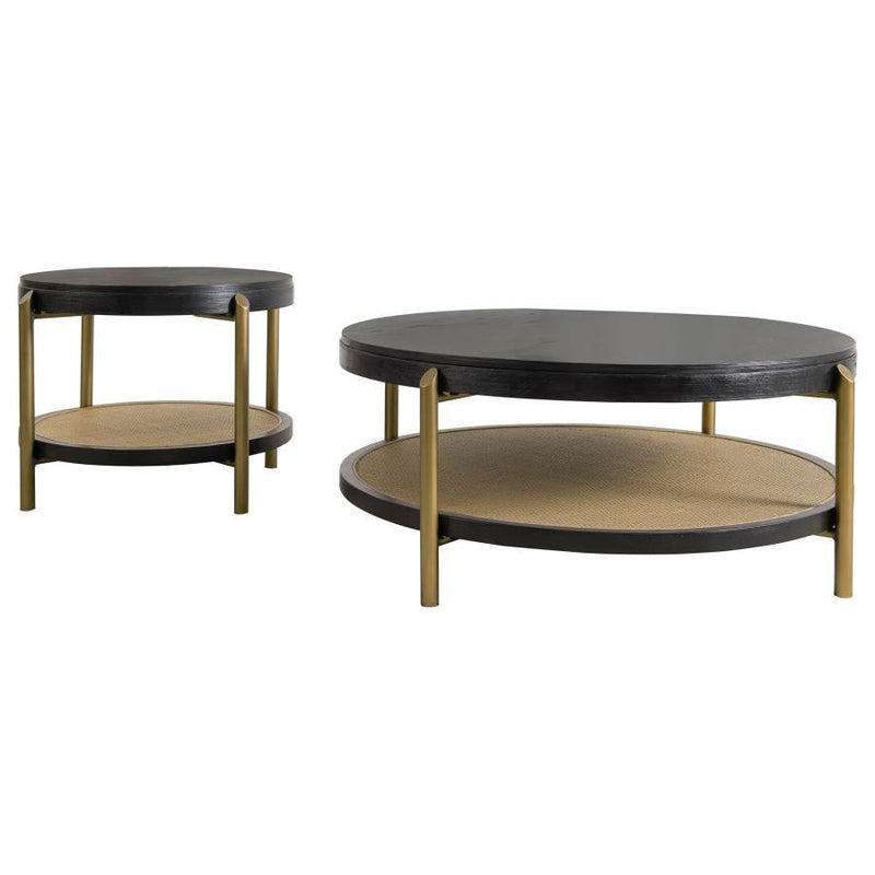 Arini - Round Coffee And End Table Set - JaxCo Furniture