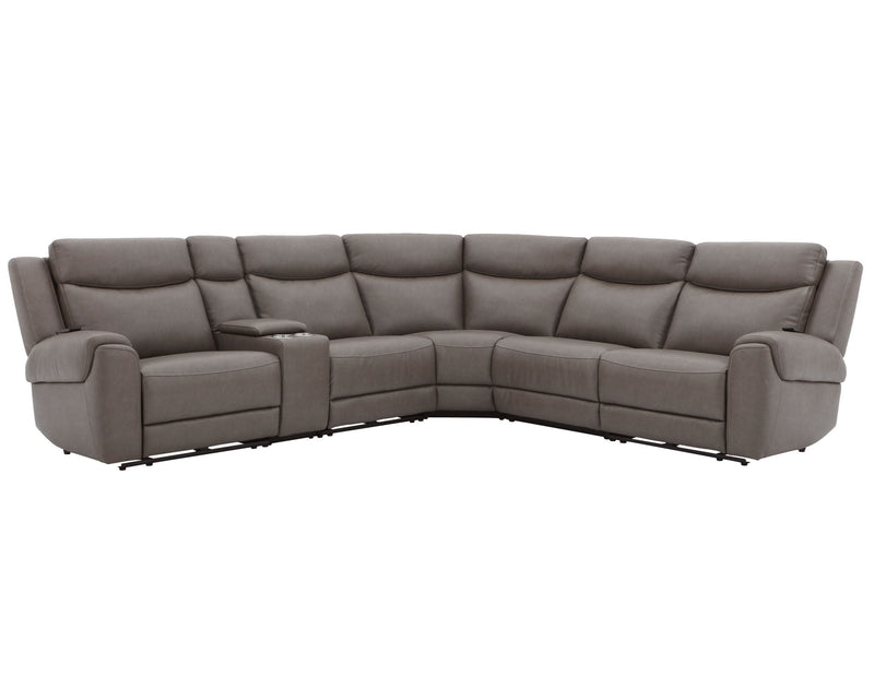 Momentum - Modular Power Reclining Sectional With Power Adjustable Headrests - JaxCo Furniture