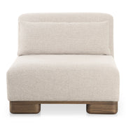 June - Slipper Chair - Oatmeal - JaxCo Furniture