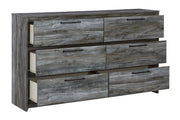 Baystorm - Six Smooth Drawer Dresser - JaxCo Furniture