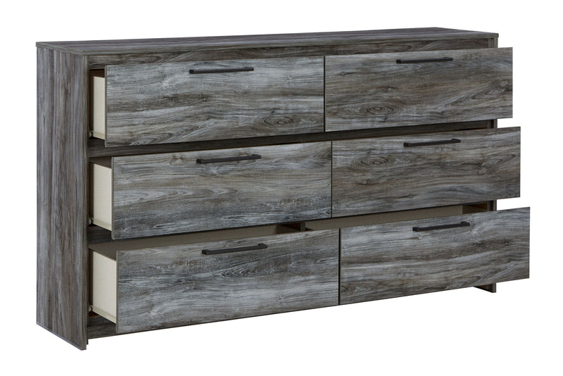 Baystorm - Six Smooth Drawer Dresser - JaxCo Furniture