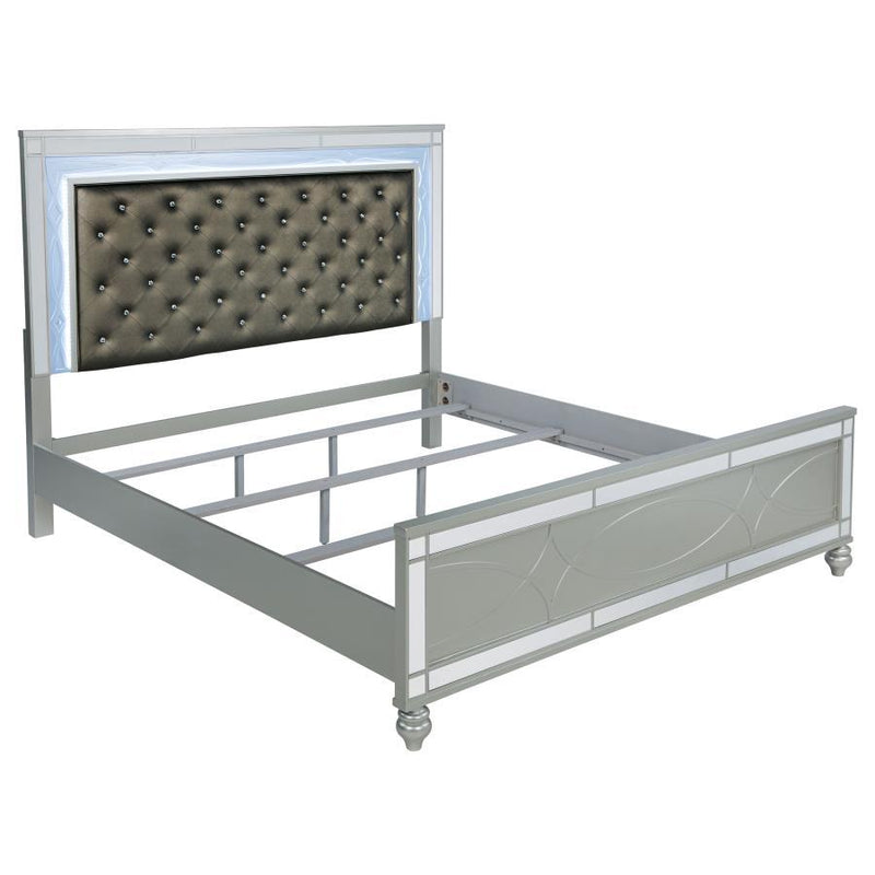Gunnison - Wood LED Panel Bed - JaxCo Furniture