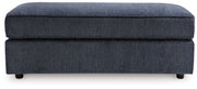 Albar Place - Cobalt - Oversized Accent Ottoman - JaxCo Furniture