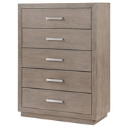 Kenora - 5-Drawer Bedroom Chest - Barley Brown - JaxCo Furniture