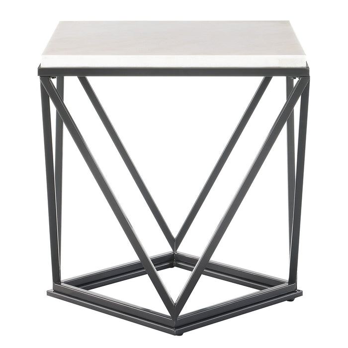 Riko - Square End Table - JaxCo Furniture