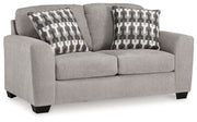 Avenal Park - Flannel - Loveseat - JaxCo Furniture