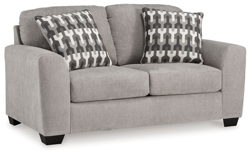 Avenal Park - Flannel - Loveseat - JaxCo Furniture