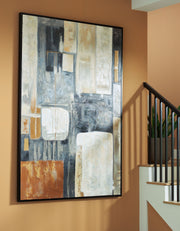 Howford - Brown / Black / Gray - Wall Art - JaxCo Furniture