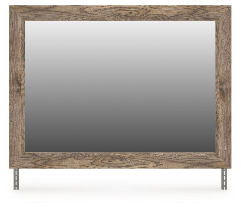 Rusticott - Brown - Bedroom Mirror - JaxCo Furniture