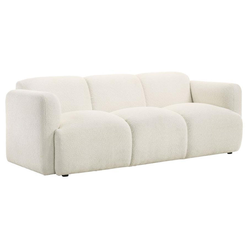 Dorset - Upholstered Round Track Arm Sofa Set - JaxCo Furniture