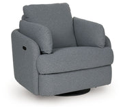 Alainmont Next-Gen Nuvella - Swivel Power Recliner - JaxCo Furniture