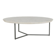 Chloe - Marble Coffee Table - White - JaxCo Furniture
