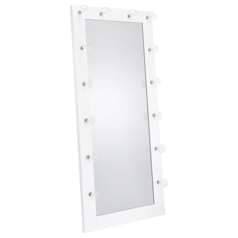 Zayan - Length Floor Mirror With Lighting - JaxCo Furniture
