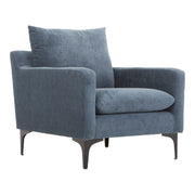 Paris - Armchair - Blue - JaxCo Furniture