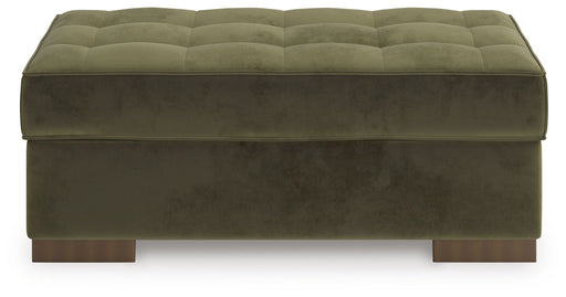 Caspian-Town - Olive - Oversized Accent Ottoman - JaxCo Furniture