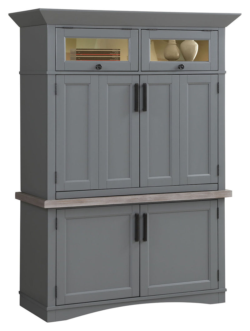 Americana Modern - Workstation with LED Light - JaxCo Furniture