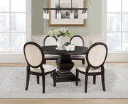 Twyla - Round Wood Dining Room Table Set - JaxCo Furniture