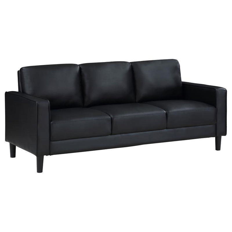Ruth - Upholstered Track Arm Sofa - JaxCo Furniture