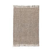 Throws - 50" x 70" TC Porter Throw - Natural / Ivory - JaxCo Furniture