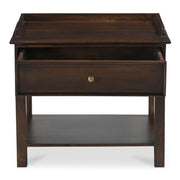 Maeve - Nightstand - Dark Brown - JaxCo Furniture