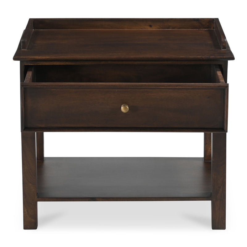 Maeve - Nightstand - Dark Brown - JaxCo Furniture
