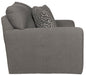 Cutler - Gliding Loveseat - Ash - JaxCo Furniture