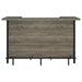 Bellemore - Freestanding Home Bar Wine Cabinet - Gray Driftwood - JaxCo Furniture